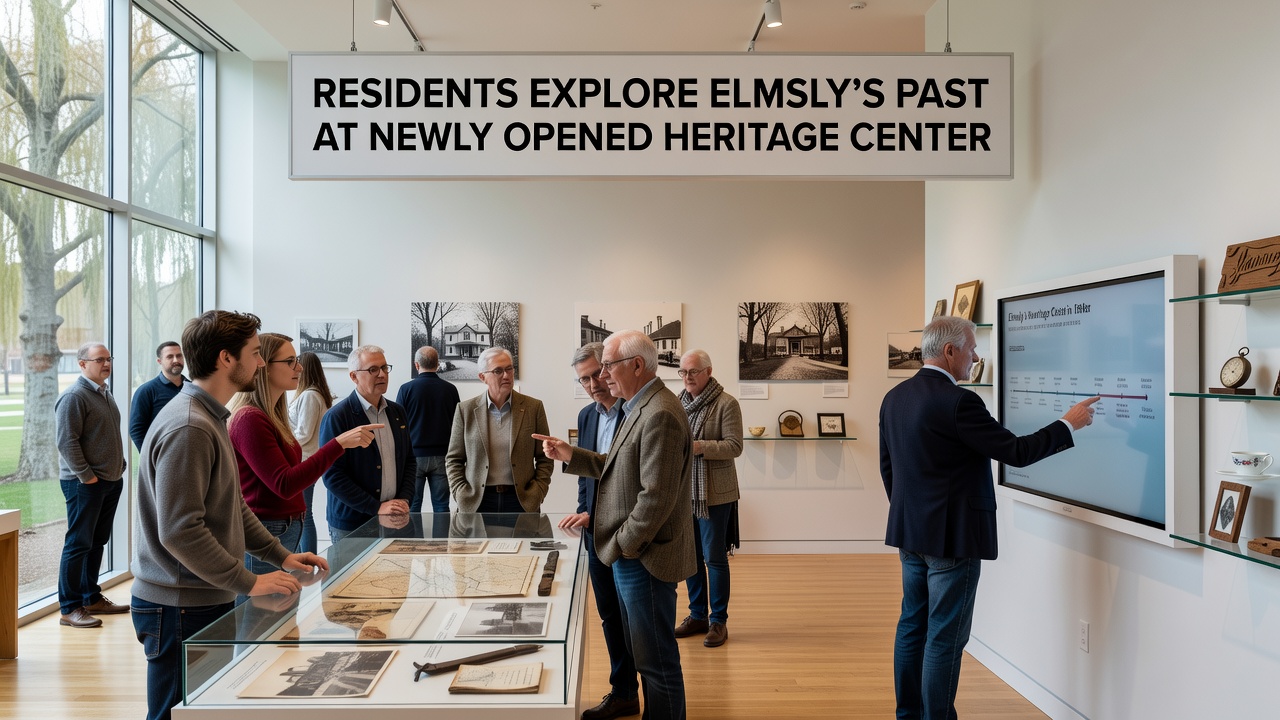 Elmsly Residents Uncover Town History at Brand New Heritage Center